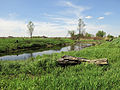 Hoefijzermeer van de Irpin-rivier (Oekraïne)