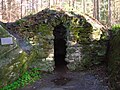 The entrance to Ossian's Cave