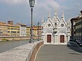 Facciata della Chiesa di Santa Maria della Spina