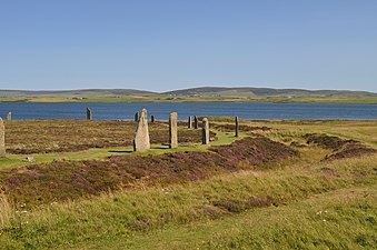 De Ring fan Brodgar, yn 'e Orkney-eilannen