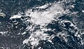 Tropical Storm Gordon as a tropical wave off the coast of Puerto Rico on August 29, 2018