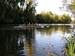 Soutuvene Charente-joella