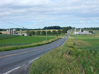 Bernville Rd. in Heidelberg Twp.