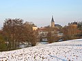 Horrues, Het dorp in de winter