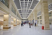 The concourse of Huangpu Road Station, Line 8