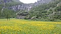 Panorama intorno al villaggio Glassier.