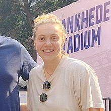 Norris at Wankhede Stadium in 2023