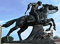 Pony Express Monument (1940), Civic Center Triangle, St. Joseph, Missouri.