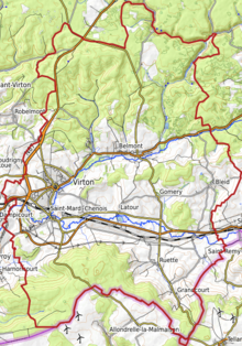 Carte topographique