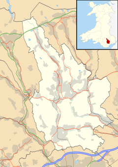 Cwmcarn is located in Caerphilly