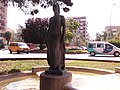 La Ben Plantada de Manresa, es troba al bell mig del Monument als iniciadors de la Séquia, del 1977