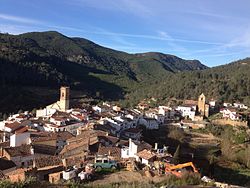 Aerial view of Ludiente.