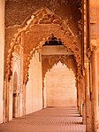 Lambrequin arches in the Mosque of Tinmal