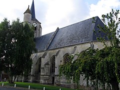 Les environs de l'église ont été réaménagés.