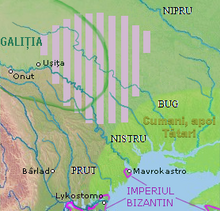 The territories of the Bolohoveni.