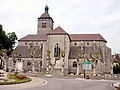 L'église fortifiée.