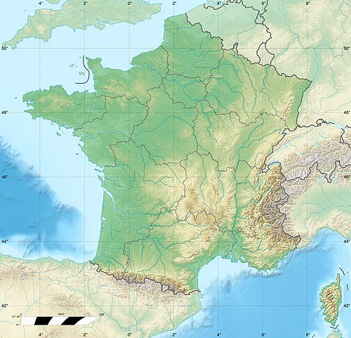 Carte de la France