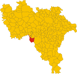 Casei Gerola – Mappa