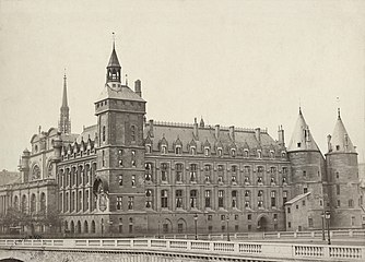 Charles Marville, La Conciergerie, 1830-1870.