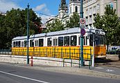 Ganz-Straßenbahn, Budapest 11. September 2013