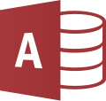 Logo di Microsoft Access 2013-2016