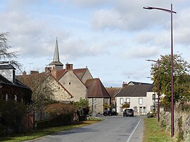 The village of Saint-Loup, viewed from the southeast