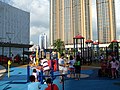 Children's playground in Tsuen Wan Plaza in July 2007