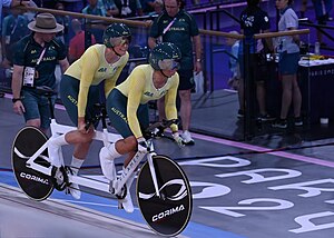 Cycling – Australia's Jessica Gallagher and Caitlin Ward