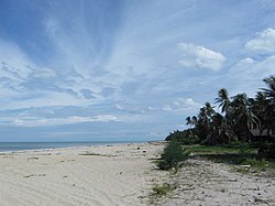 Beach in Pak Phanang