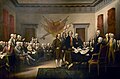 La Dichiarazione dell'Indipendenza degli Stati Uniti d'America, del 1795