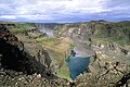 Veduta sul canyon Jökulsárgljúfur