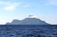 O monte visto do mar.