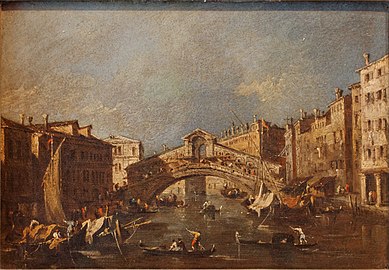 Le Pont du Rialto, 1775-1790 Musée du Louvre Paris