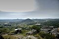 View from the roc castel on the Larzac.