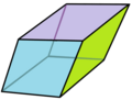 Acute golden rhombohedron