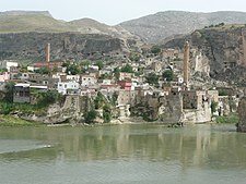 De Tigris in Hasankeyf, Batman, Turkeye