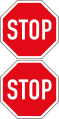 Stop. Two stop