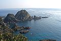 Cape Sata lighthouse from Sata-misaki Observation Park