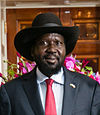 Salva Kiir Mayardit at the White House (cropped)