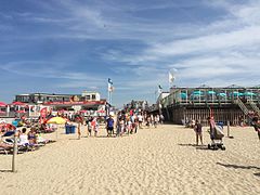 Zugang zum Strand von Egmond aan Zee