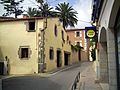 Vista del Carrer Major des de la Plaça del Poble