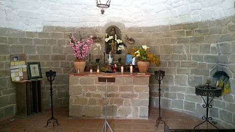 Interior Ermita Sant Mateu