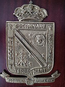 Metopa de la Escuela de Aplicación de Infantería de Marina