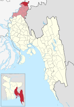 Location of Nasirnagar