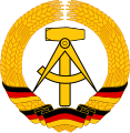 National emblem of the GDR (28 May 1953 – 26 September 1955)