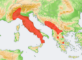 Aire de répartition de la Taupe aveugle