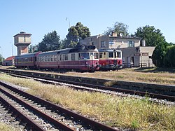 View of Čata Station