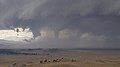 A tornado in the mountains of Park County, Colorado.