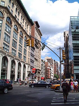 Houston Street, uma das ruas do bairro