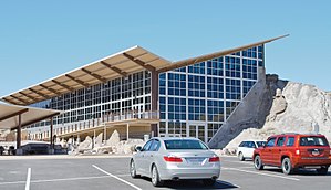 Quarry Visitor Center at Dinosaur National Monument.